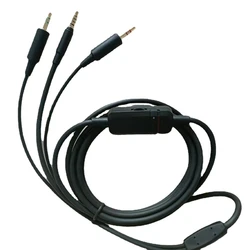 Beyerdynamic MMX300 헤드폰 케이블과 호환되는 게임용 헤드셋 케이블 스테레오 헤드폰 잭 케이블 액세서리 Y3ND