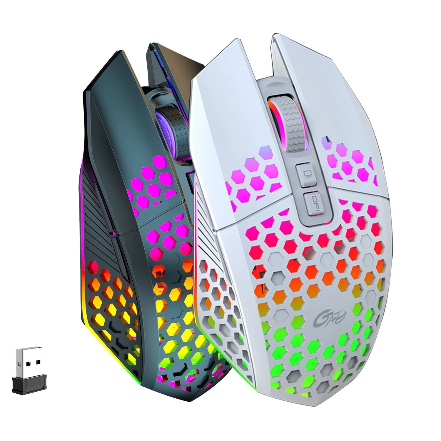

Беспроводная игровая мышь 2.4G 1600dpi, перезаряжаемая, эргономичная, для ноутбука