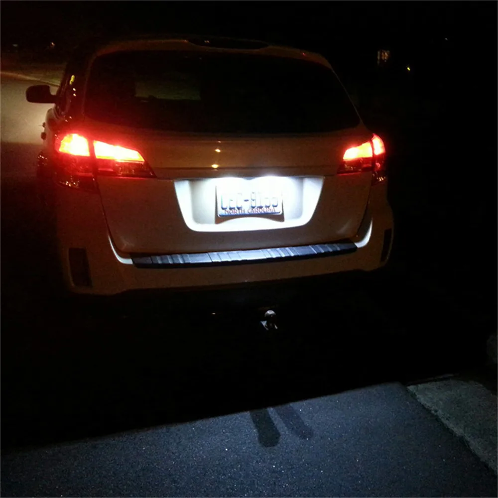 2 قطعة مجموعة مصابيح لوحة ترخيص LED لتويوتا هايلاندر RAV4 لكزس RX300 سليل