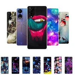 For TCL 50 5G Case T613k Bumper TPU Silicone Soft Shockproof Back Cover For TCL 50 5G Case TCL50 Fundas Cartoon