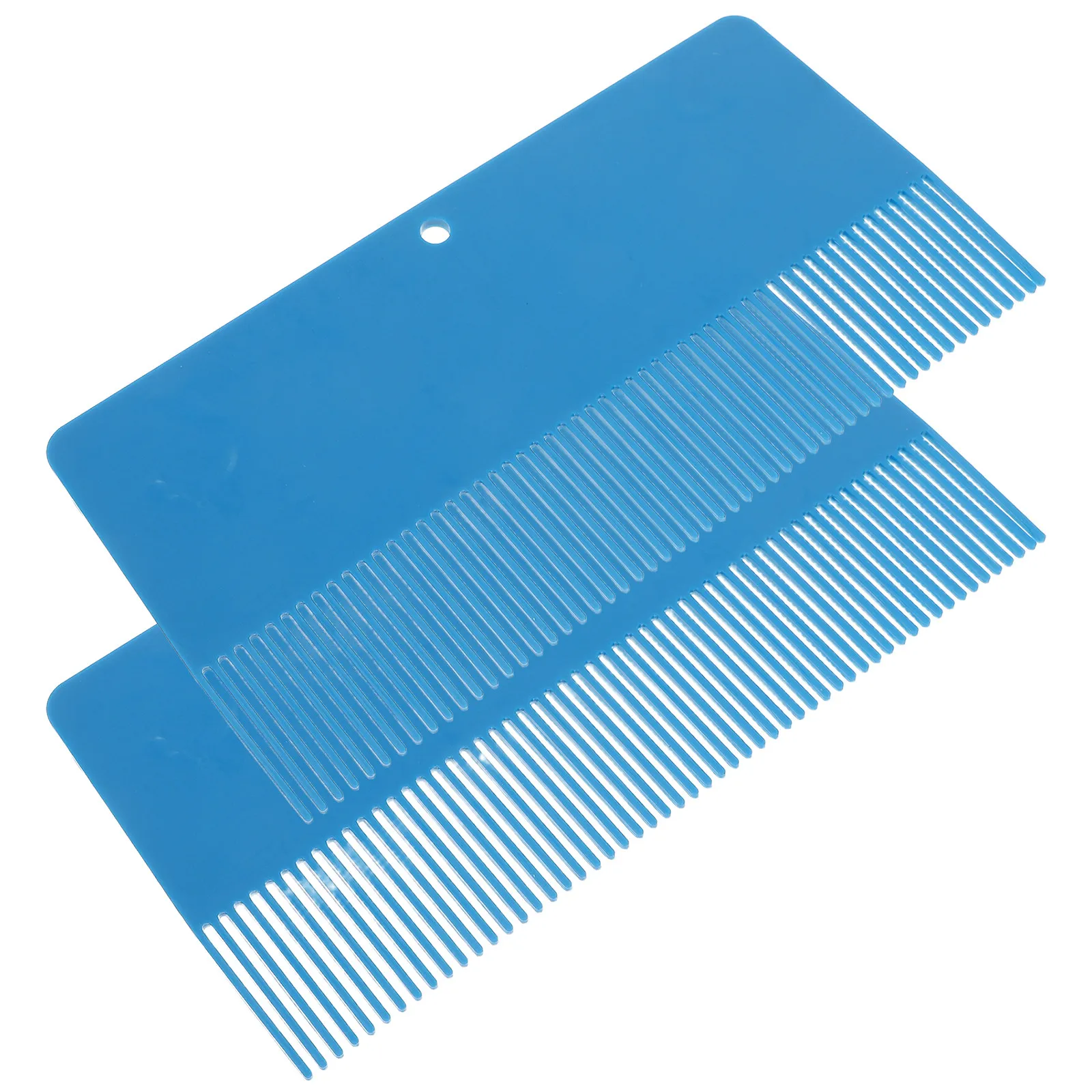 2Pcs Concrete Texture Comb Brush Artistic Scraper Plastic Painting Tools for Wall Painting Drawing Sculpting Art Projects