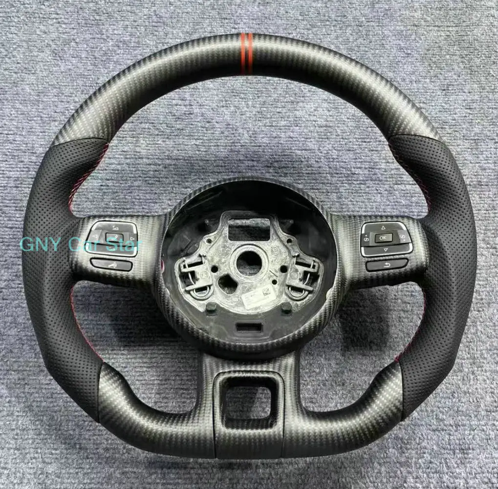 100% Echt Carbon Fiber Stuurwiel voor VW Volkswagen Beetle 2012-2019