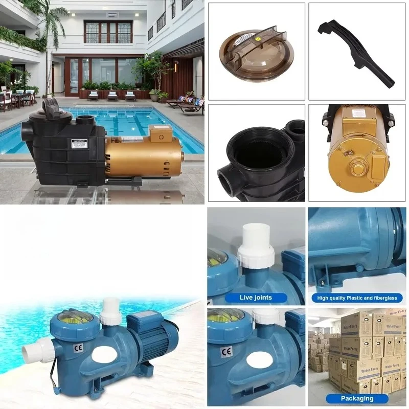 Universal Pool 1HP 2HP 3HP Adjustable Speed Water Circulator AC 110-380V Single Phase Three Phase for All Pool Types