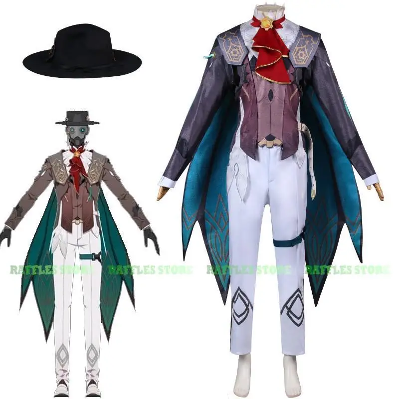 

Screwllum Cosplay Costume Game Honkai: Star Rail Cosplay Clothes Suit Set Men's Roleplay Halloween Party Funny Uniforms