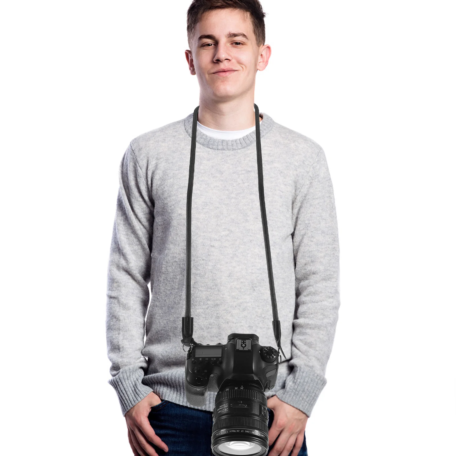 

Camera Neck Strap Comfortable Shoulder Sling Retro Crossbody Strap Compatible with Dslr Camera Photography Accessories Durable