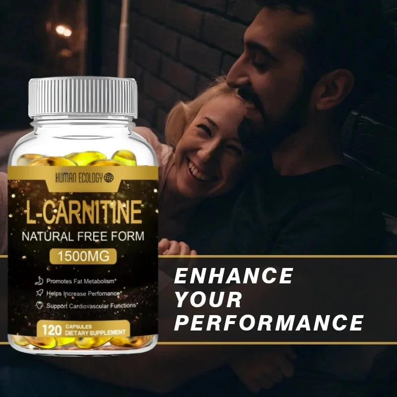 Human Ecology L-Carnitine 1,500 mg High Potency Supports Natural Energy Production, Sports Nutrition, Supports Memory/Focus