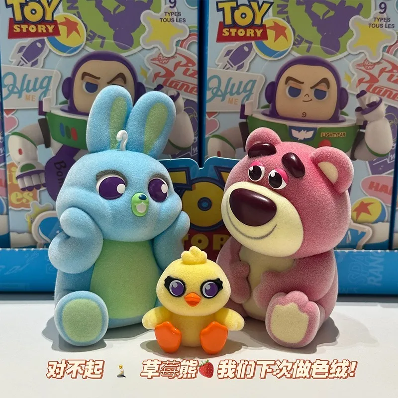 MINISO Blind Box Disney Pixar Buzz Lightyear Alien Lotso Ducky Bo Peep Woody Jessie Model Children Toys Birthday Gift Christmas