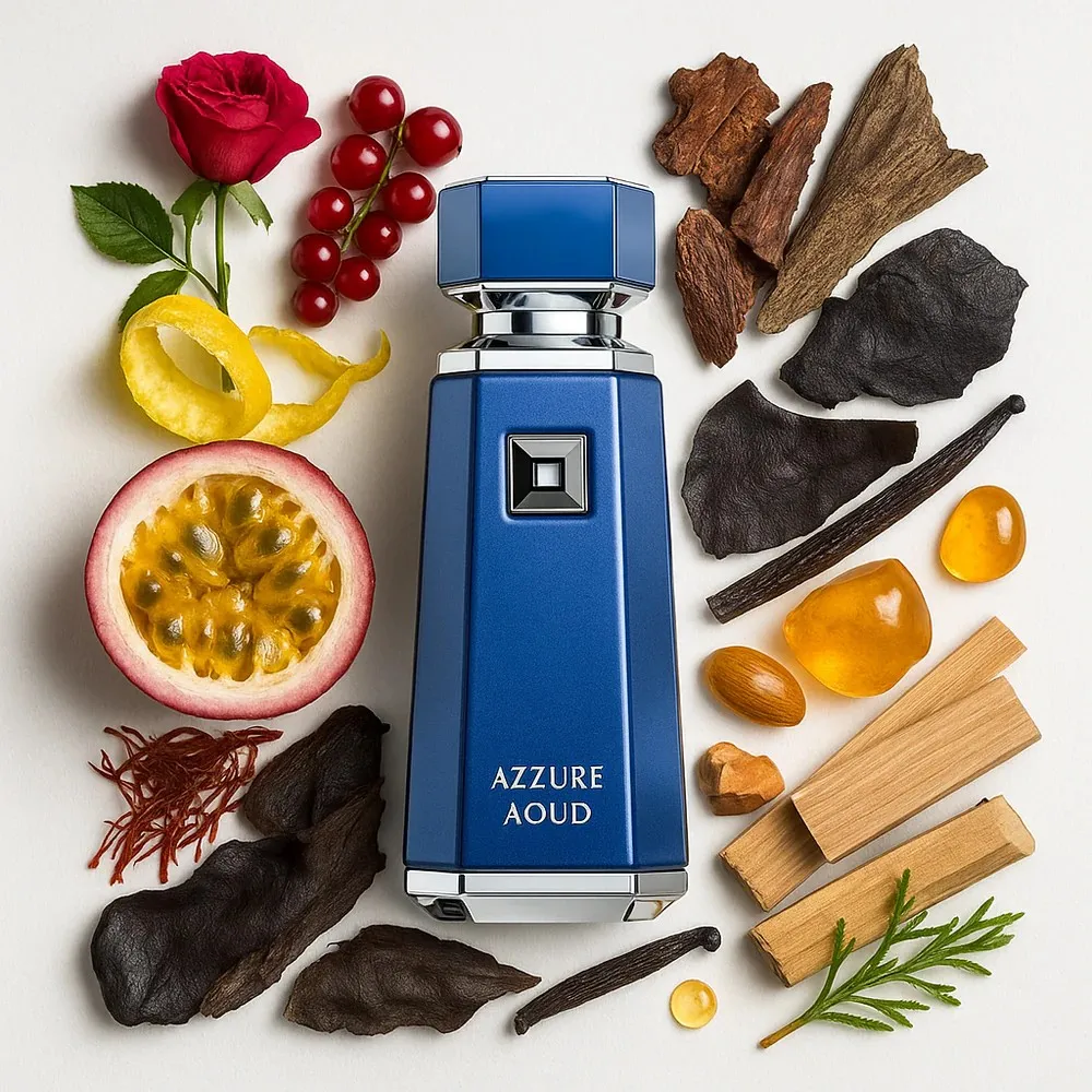 French Avenue Liquid Brun, Azure Aoud, Cocoa Morado 2.7oz (80ml) Unisex Parfums – Rijke, onderscheidende geuren voor dagelijks gebruik