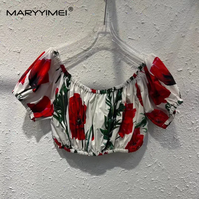 Imagem -06 - Maryyimei-terno de Cinta de Espaguete Feminino Colarinho Quadrado Cravos Top e Saia Designer de Moda Verão Pcs Set