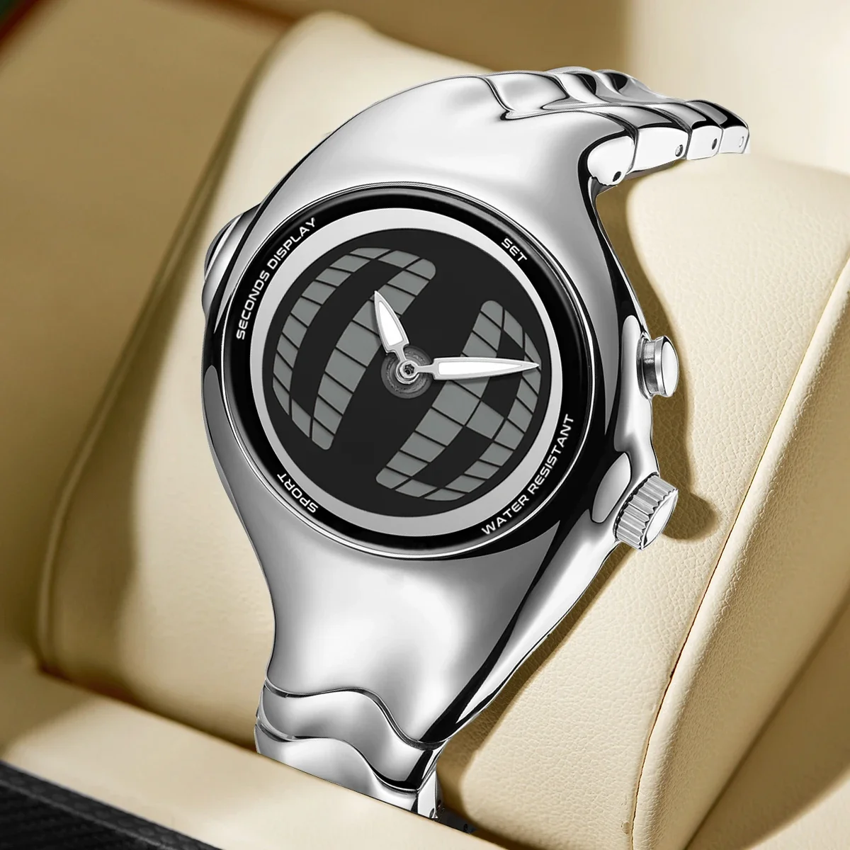 

New High Quality Twisted Watches Y2K Digital Watch Men Waterproof Quartz Wristwatches Male Clock Relogio Masculino Drop Shipping