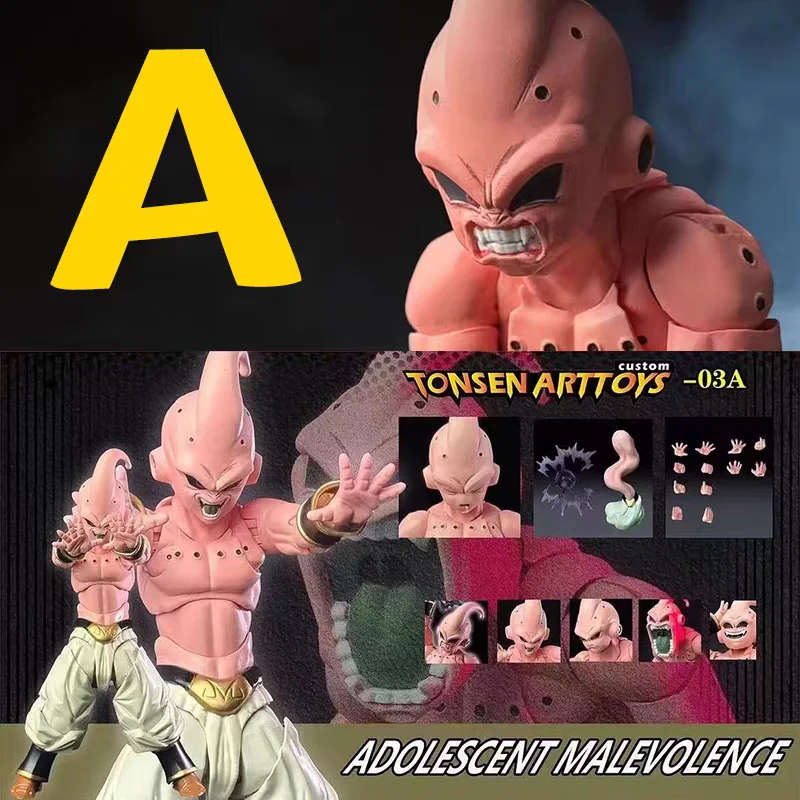 

In Stock Original Dragon Ball S.H.Figuarts Tonsenarttoys Tangsen Mushroom Demon Kid Majin Buushf Mobile Puppet Model A Toy Gifts