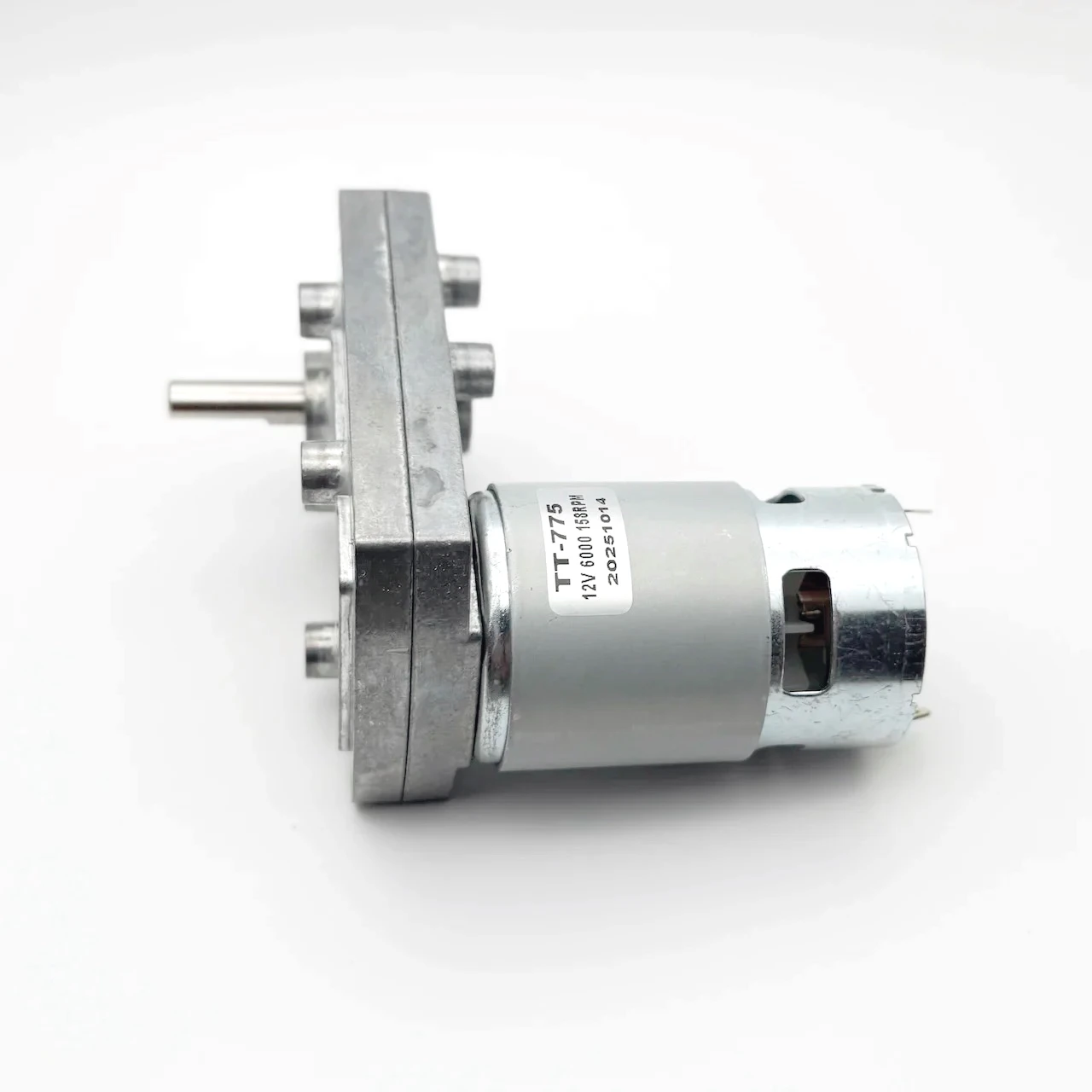 

TT-775 All-Metal Gear DC Motor 6V 12V 24V 30V Torque DIY Monitoring Remote Control Curtain Valve