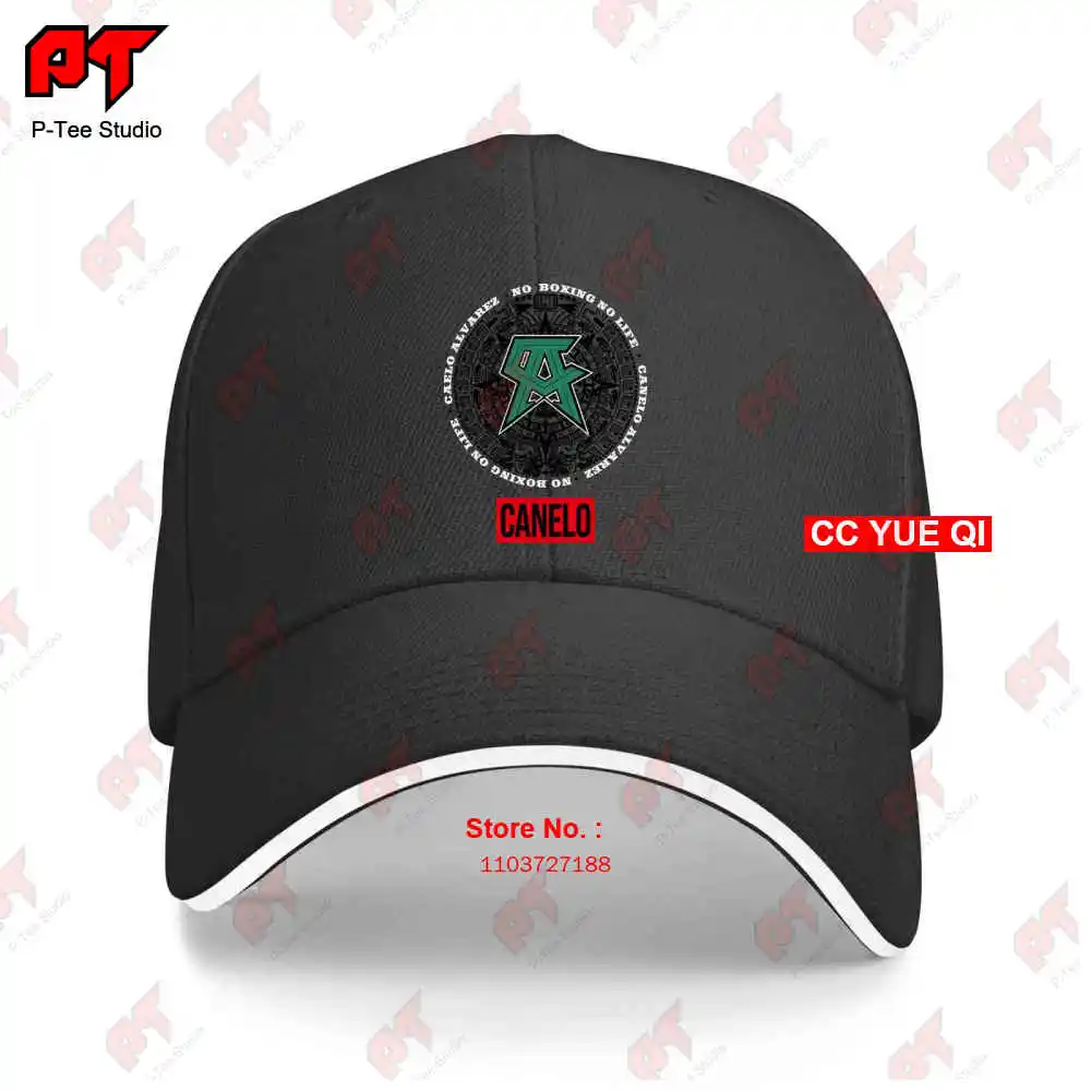 Canelo Alvarez Aztec Circle Boxing Mexico Jalisco Baseball Caps Truck Cap 2DNV