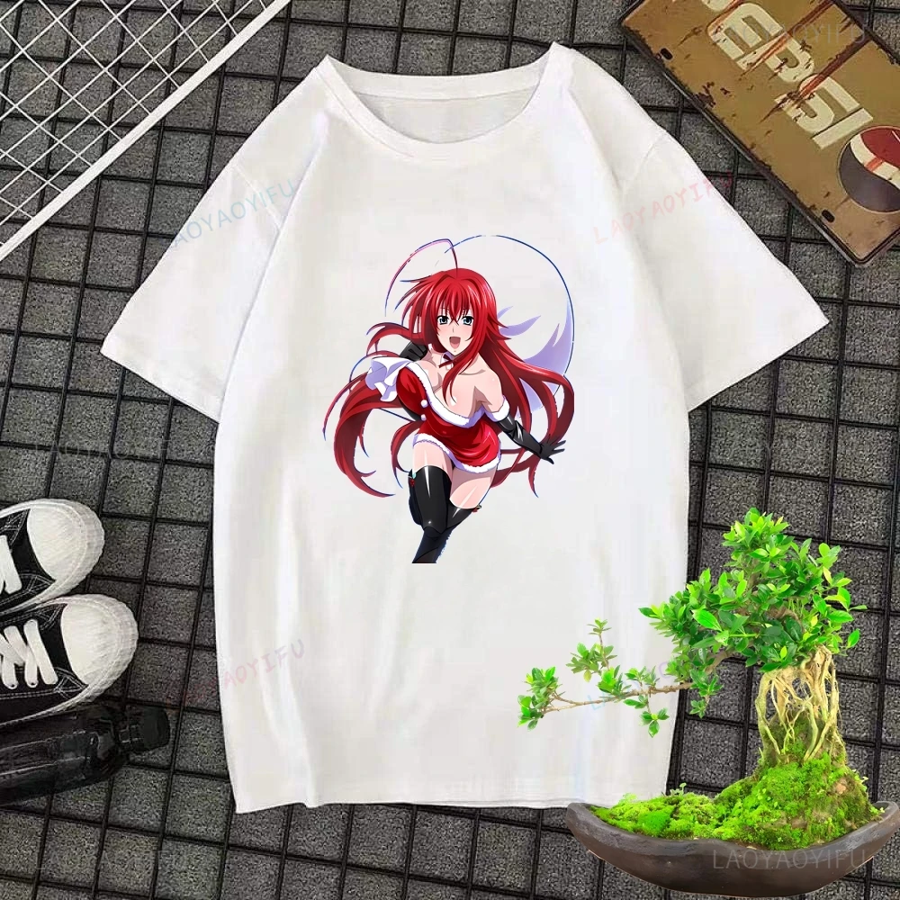 Streetwear Hentai Waifu Fashion Loose Print T-shirt Trend Harajuku Short Sleeved Unisex Pattern Oversized Shirt