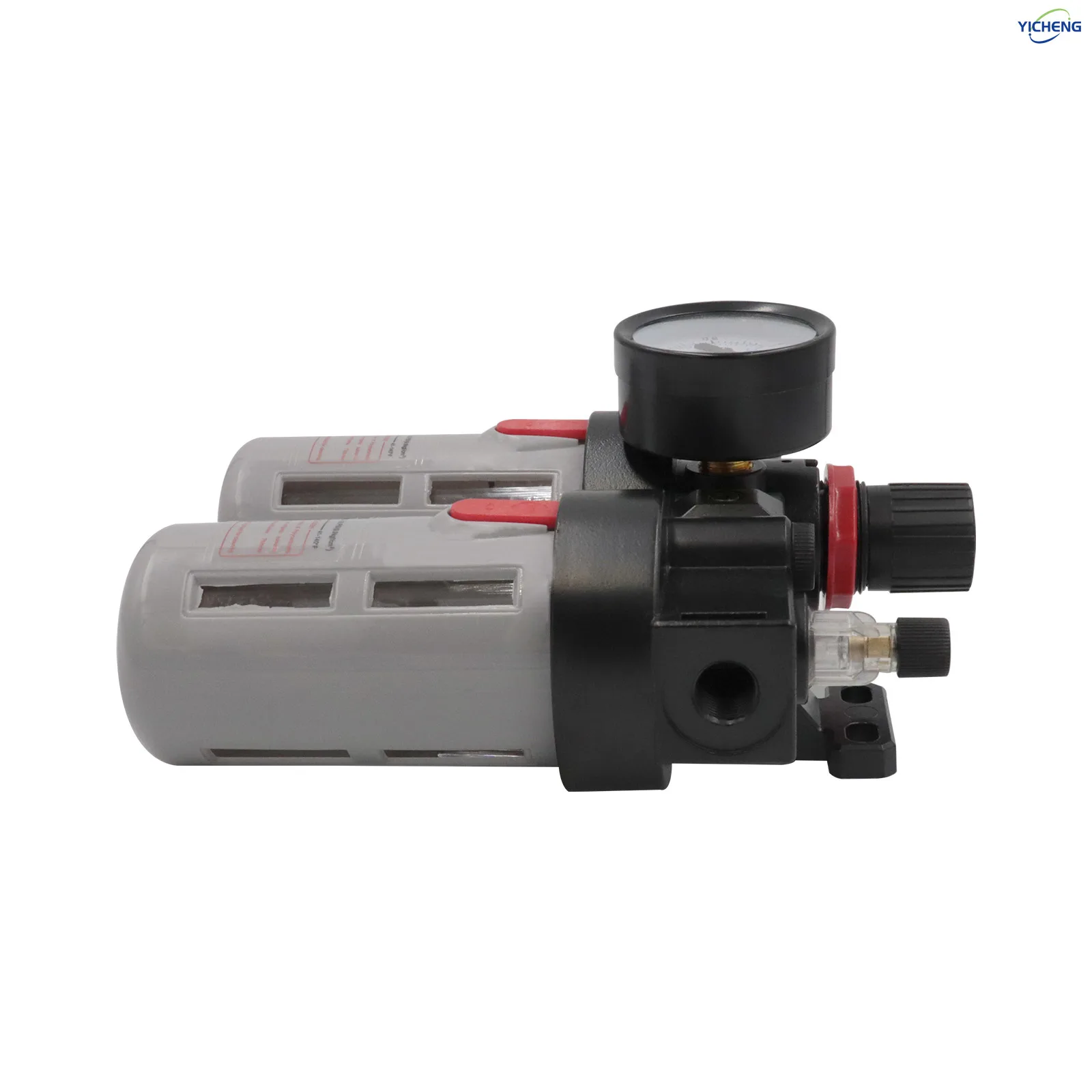 1/4 "3/8" 1/2 "بوصة طقم منظم ضغط فلتر الهواء (0-145 رطل لكل بوصة مربعة) عنصر الهواء ، فلتر الضاغط فاصل الزيت والماء #6