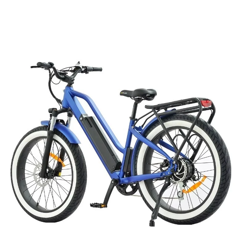 

SXLL Low price aluminum alloy frame electric mountain bike lithium battery fat tire 750 watts brushless wheel hub motor