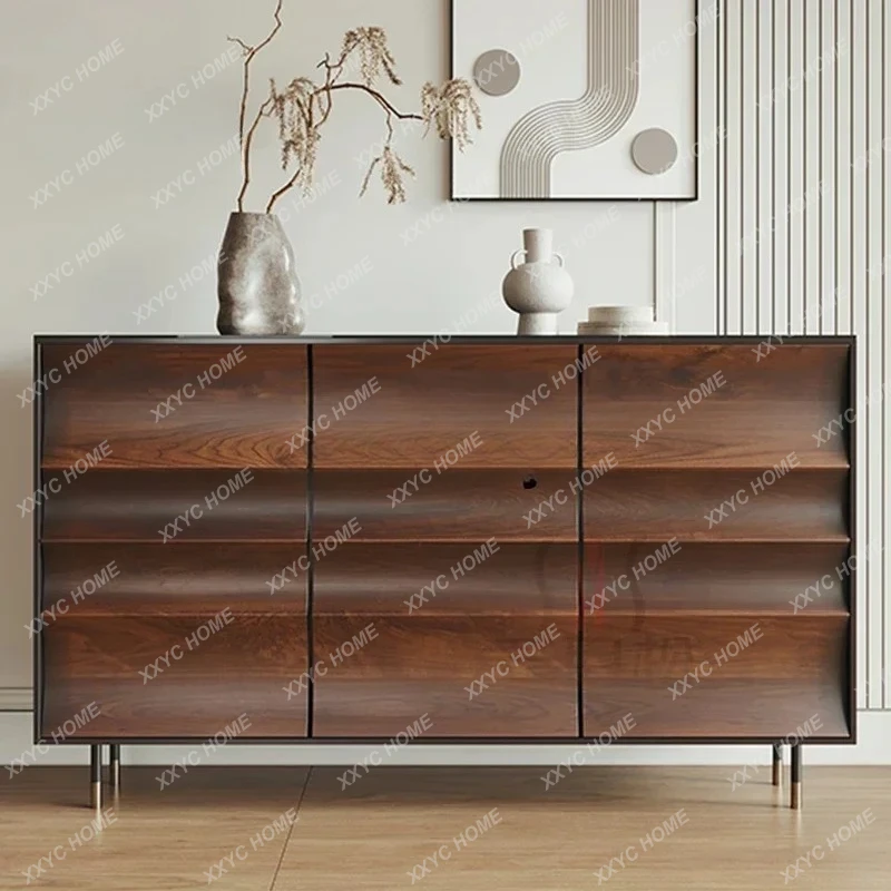 XZ  Household Modern Simple Restaurant Locker Tea Cabinet Painting Process