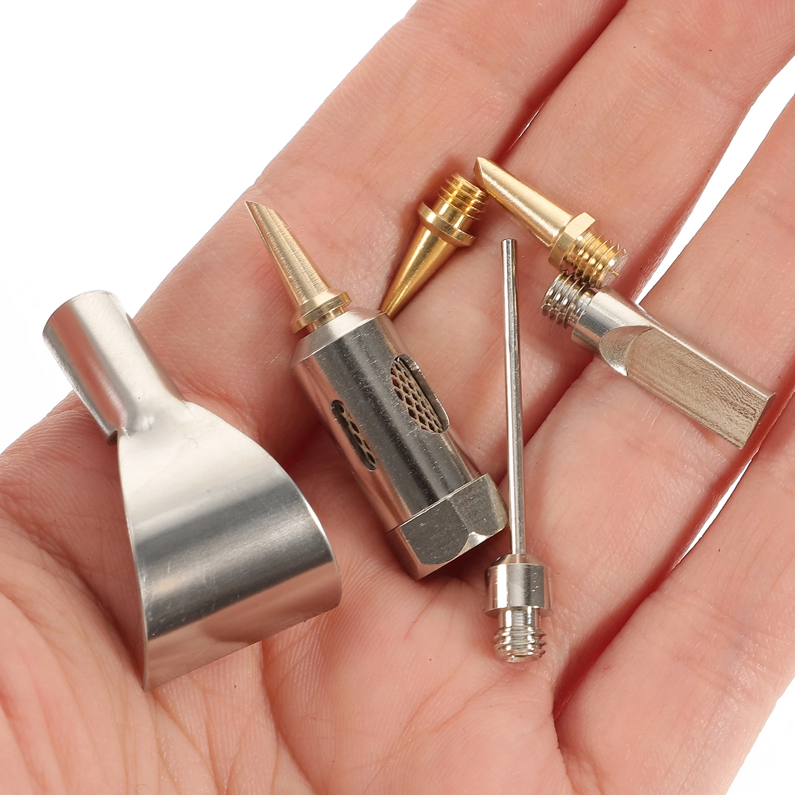 

Pen-shaped Butane Soldering Iron Replacement Tip Metal Small Lightweight Portable Welding Tool for Melting Durable