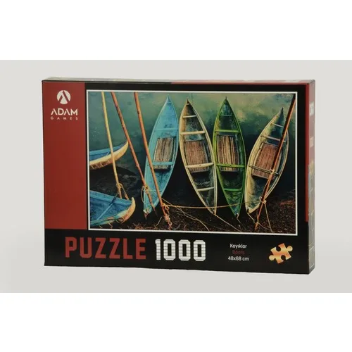 Man Games Boats 1000 Piece Jigsaw Puzzle