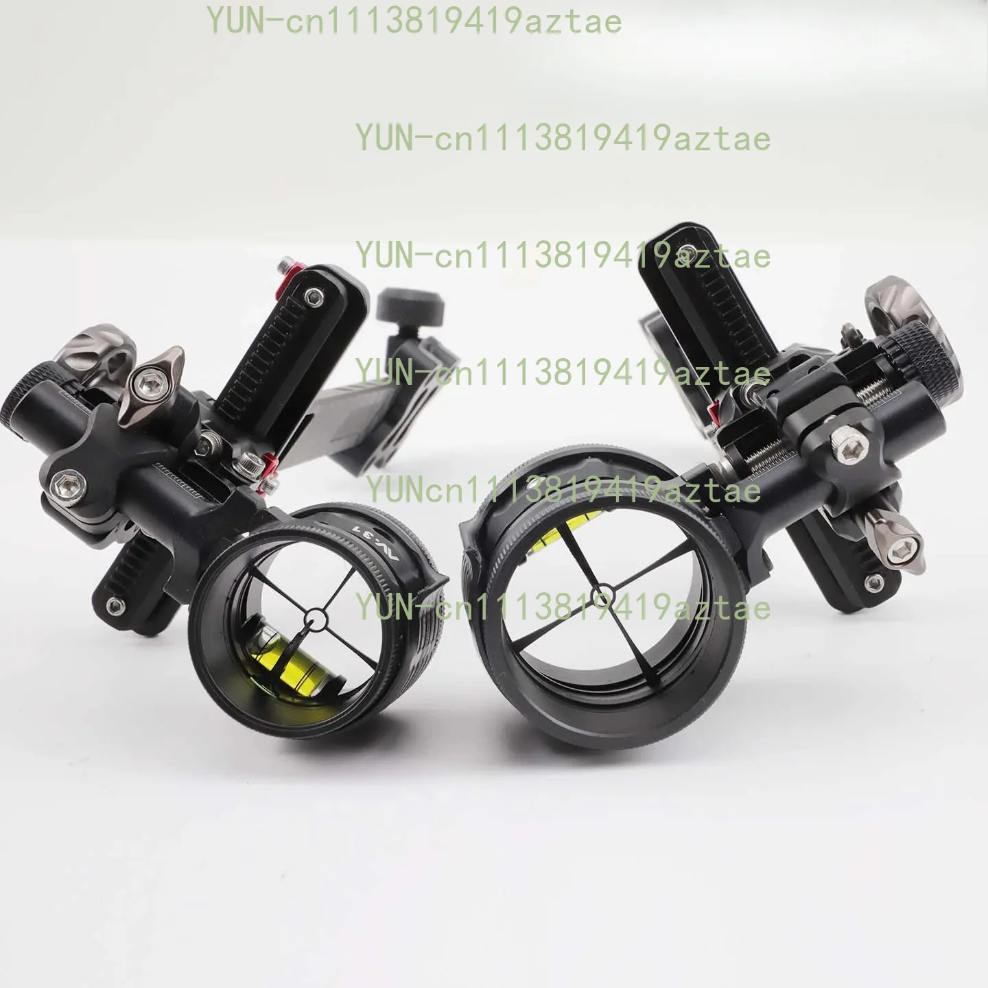 Compound Bow Single Needle Sight Blue German Magnifying Lens Archery Sight for Hunting Target Shooting