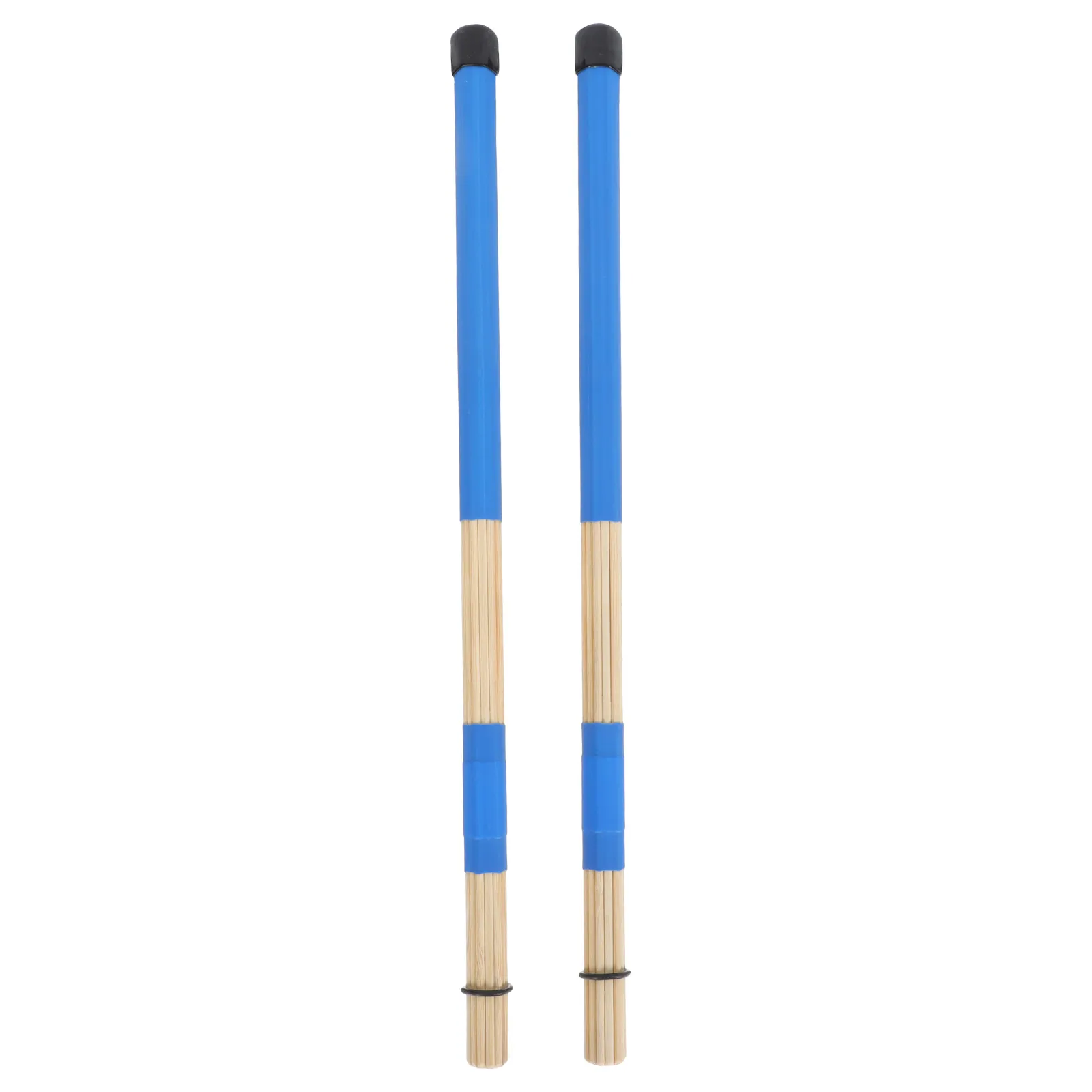 

Hand Wooden Drum Brush Drumsticks for Percussion Instrument Adults Blue Mallets
