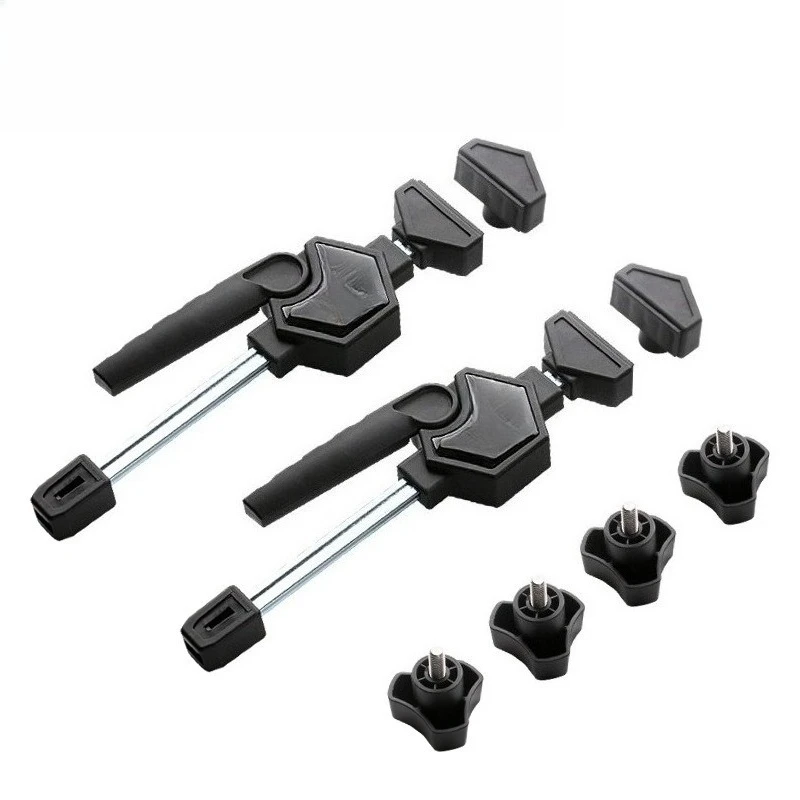 Woodworking Bench Desktop Quick Clamp DIY Workpiece Fixing Fixture Straight & Round Corner Holding Auxiliary Tool