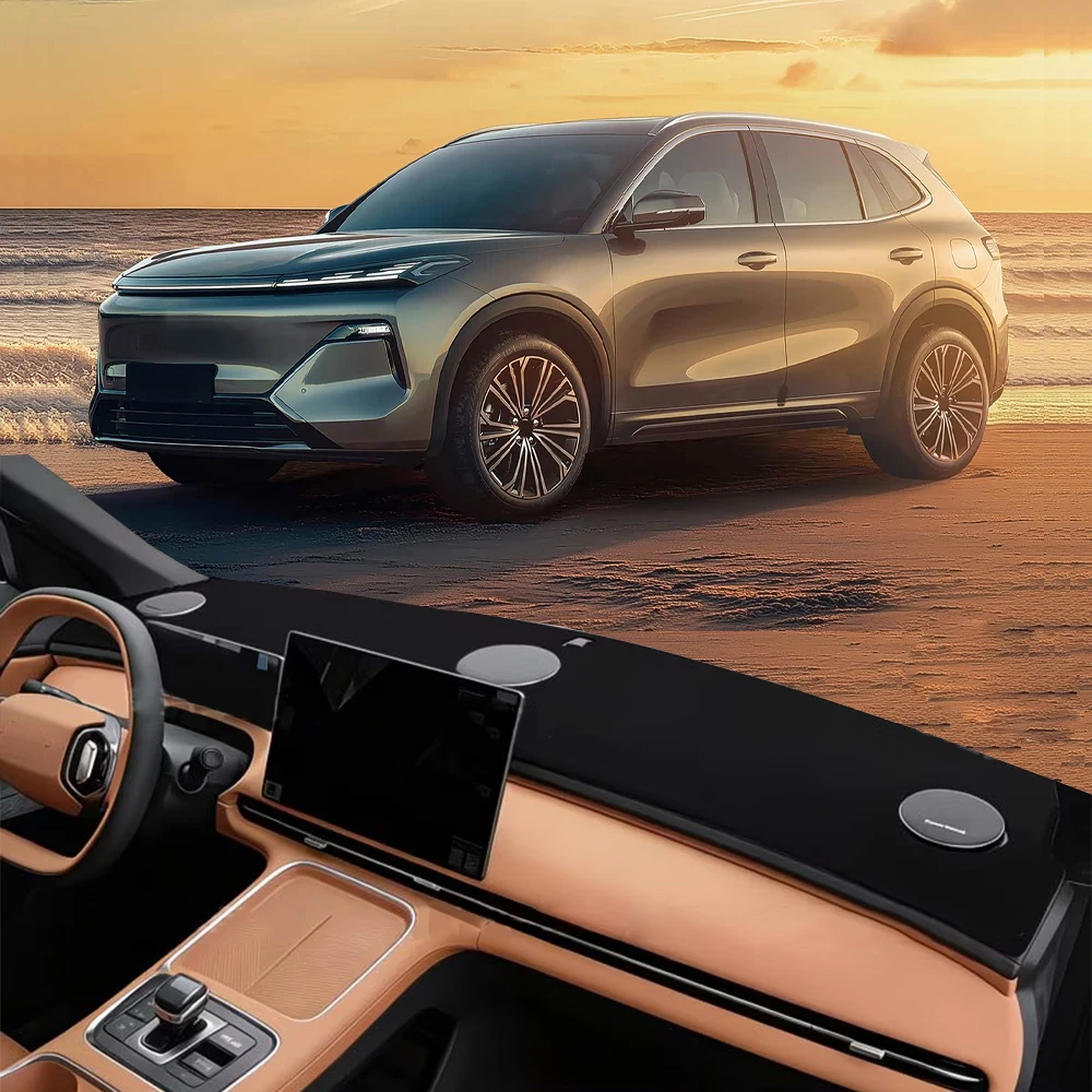For Geely Starray EX5 EM-i 2025 2026 Car Dashboard Mat Anti-UV Sun Shield Non-slip Interior Decoration Protect Pad Accessories
