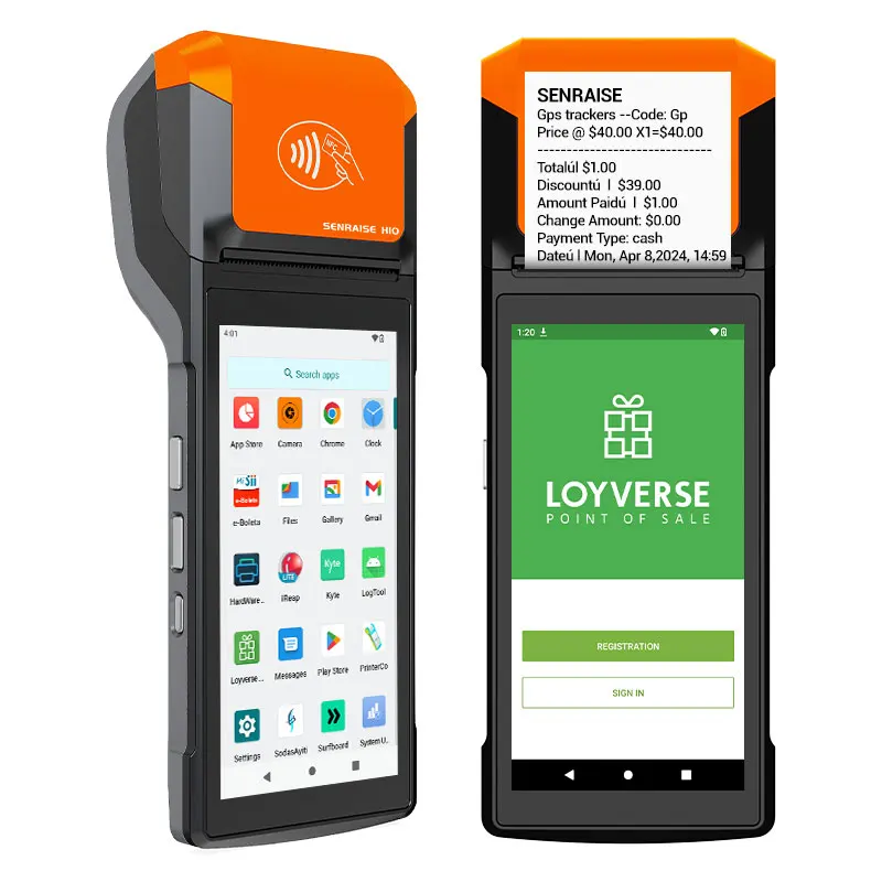 Super Trends H10p Macchina terminale portatile portatile 4g Wifi Gms Pos