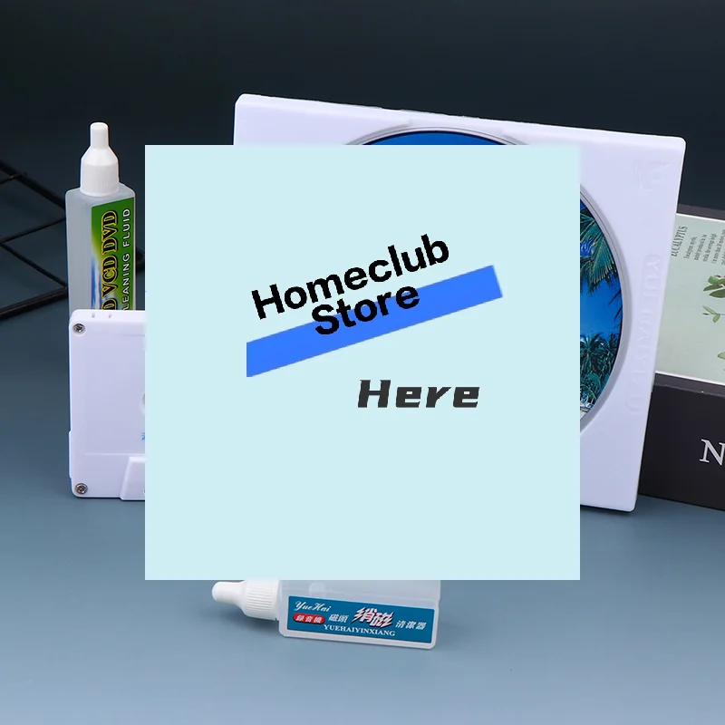 

CD VCD DVD Player Lens Cleaner Audio Cassette Tape Player Head Cleaner Demagnetizer Wet/dry【Homeclub】