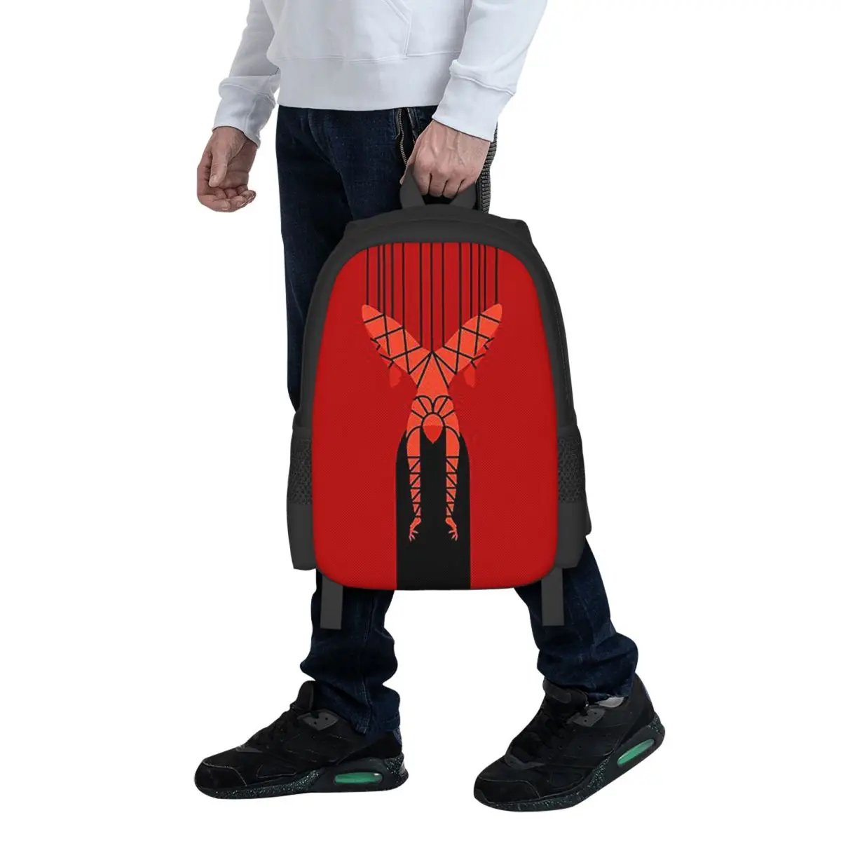

Shibari Bondage Hanging Girl Student Backpack School Bag Hiking Travel Daypack for Men Women Fashion Bookbag Shoulder Bags