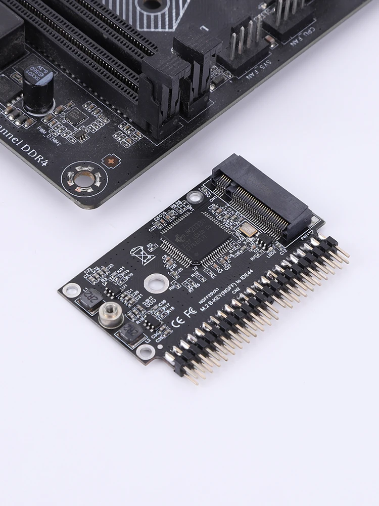 M.2 NGFF SATA SSD إلى 2.5 بوصة IDE 44pin محول M.2 IDE محول M.2 NGFF SATA SSD إلى 2.5 IDE SATA SSD محول للكمبيوتر المكتبي