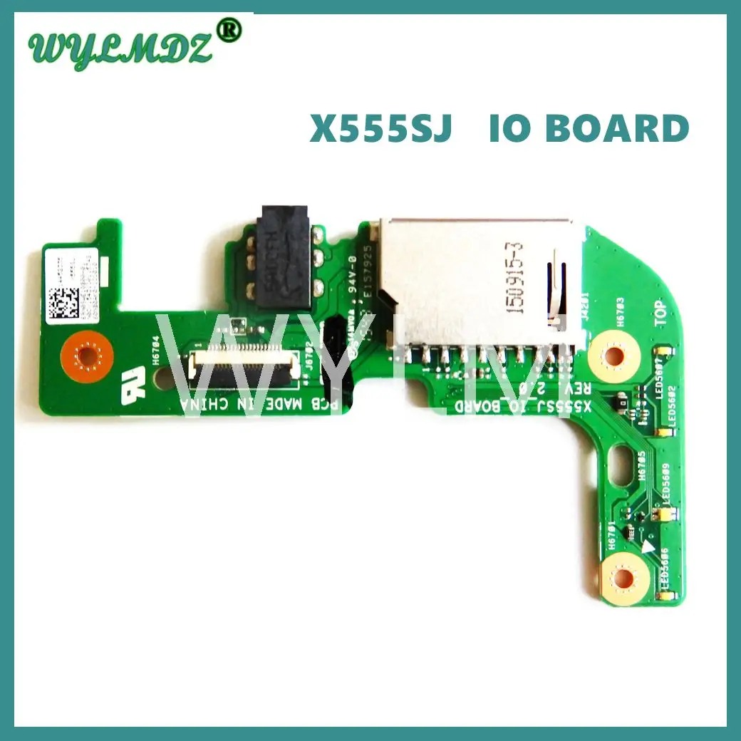 X555SJ IO BOARD REV2.0 For ASUS X555SJ X555S A555S F555S A555 IO BOARD Audio board IO BOARD  100% ok