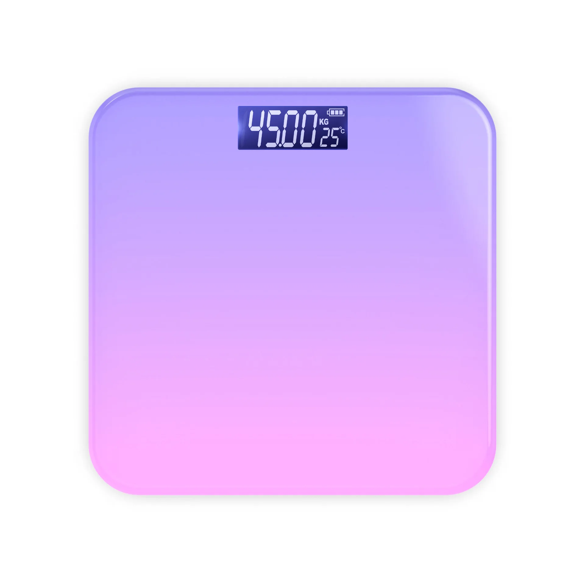 Weight Scale Gradual Color Change Smart Bluetooth Body Fat Scale Weight Home Charging Accurate Body Fat Scale