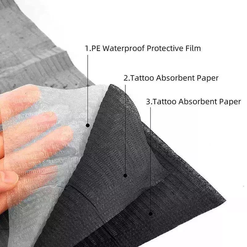 /Kuz/25/50Pcs Disposable Tattoo Clean Pad Tattoo Bibs Table Covers Clean Pad Patient Dental Napkins Tattoo Accessories