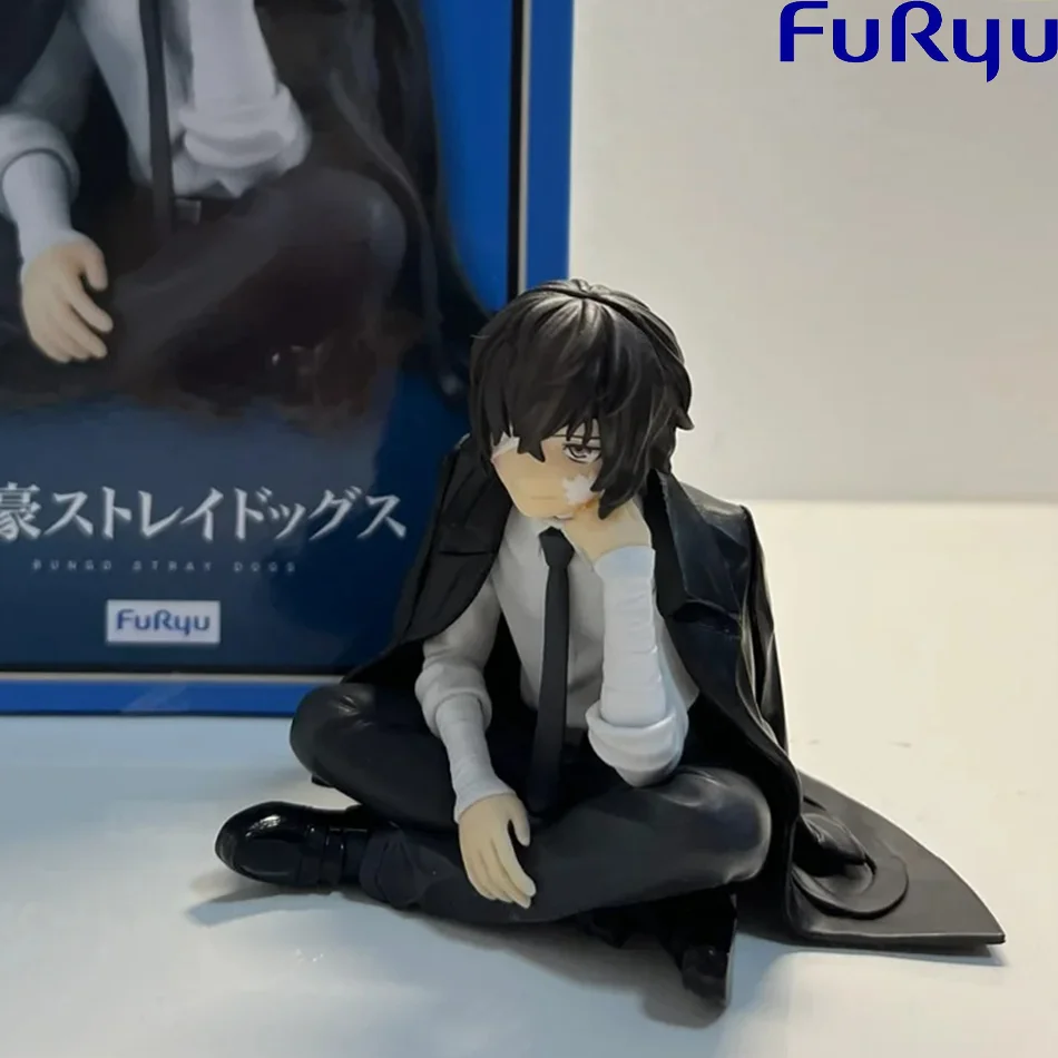 Bungo Stray Dogs Anime Dazai Osamu Nakahara Chuuya Figuren Spielzeug Cartoon-Modell Nudelstopper Puppe Ornament Weihnachtsgeschenk