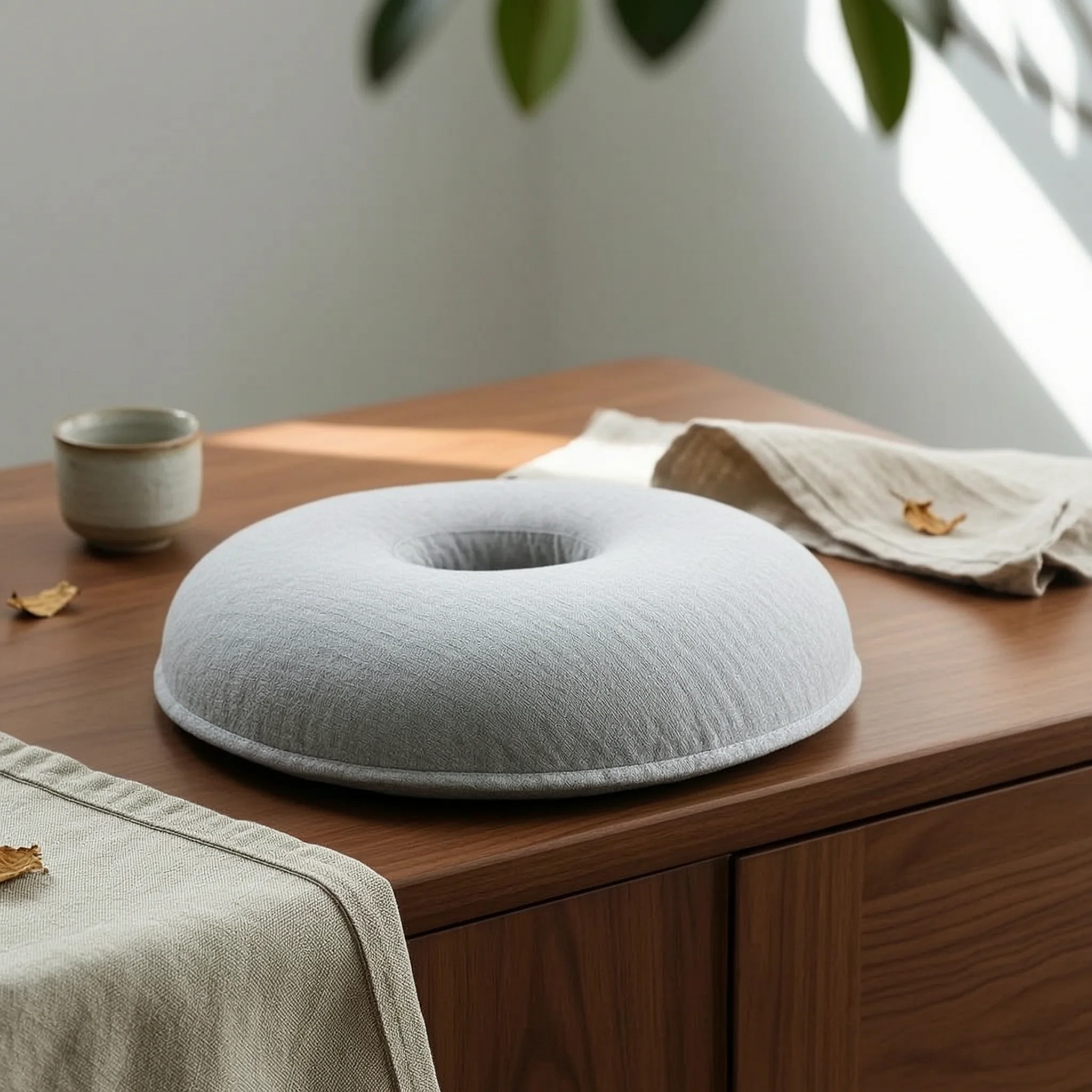 Ear Hole Pillow Rectangular Contour Neck Pillow Sleep Product Soft Cushioned Bedding Accessory Ergonomic
