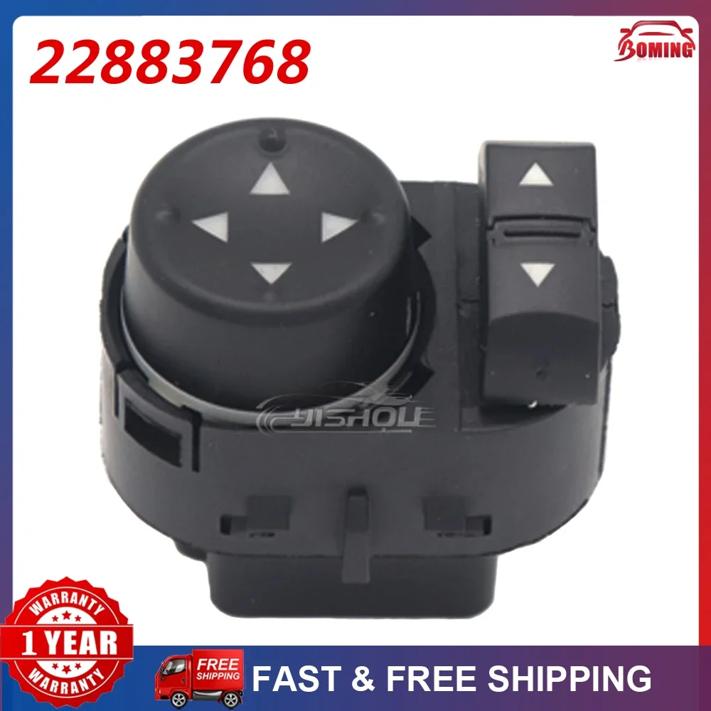 

New Car Rear Mirror Adjustment Switch 22883768 Fit For Chevrolet TAHOE HHR TRAVERSE EXPRESS 2500 For GMC ACADIA Sierra 1500 2500