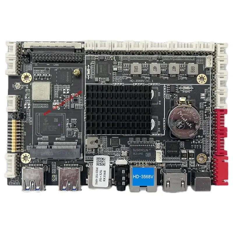 for Android Motherboard Android 11 System Rockchip RK3568 Wi-Fi 6 RJ45 1000M V-By-One 4K Outdoor Digital Display