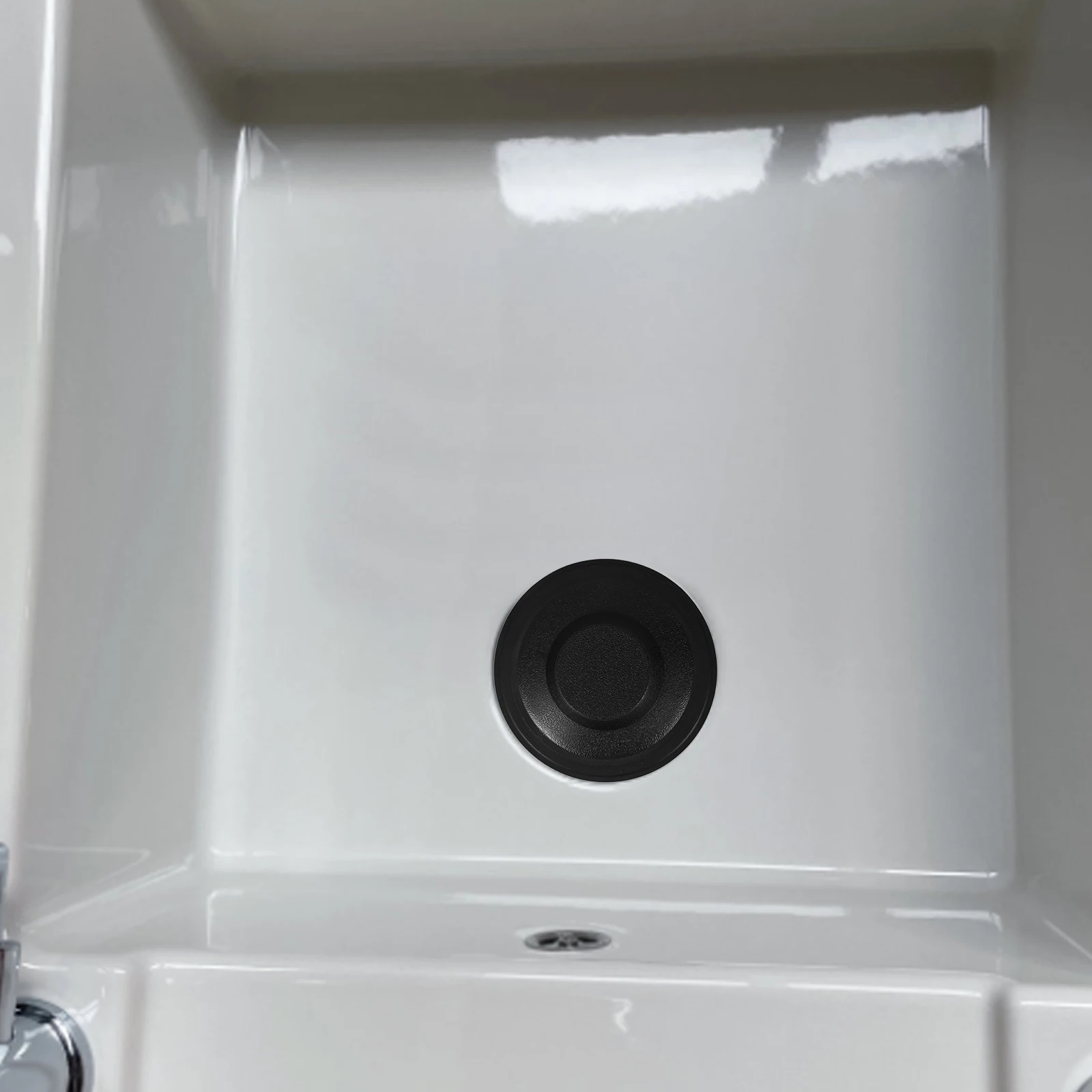 

Black Rubber Sink Plug Drain Stopper for Kitchen Bathroom Restaurant Garbage Disposal Cover Long Lasting Odor Prevention