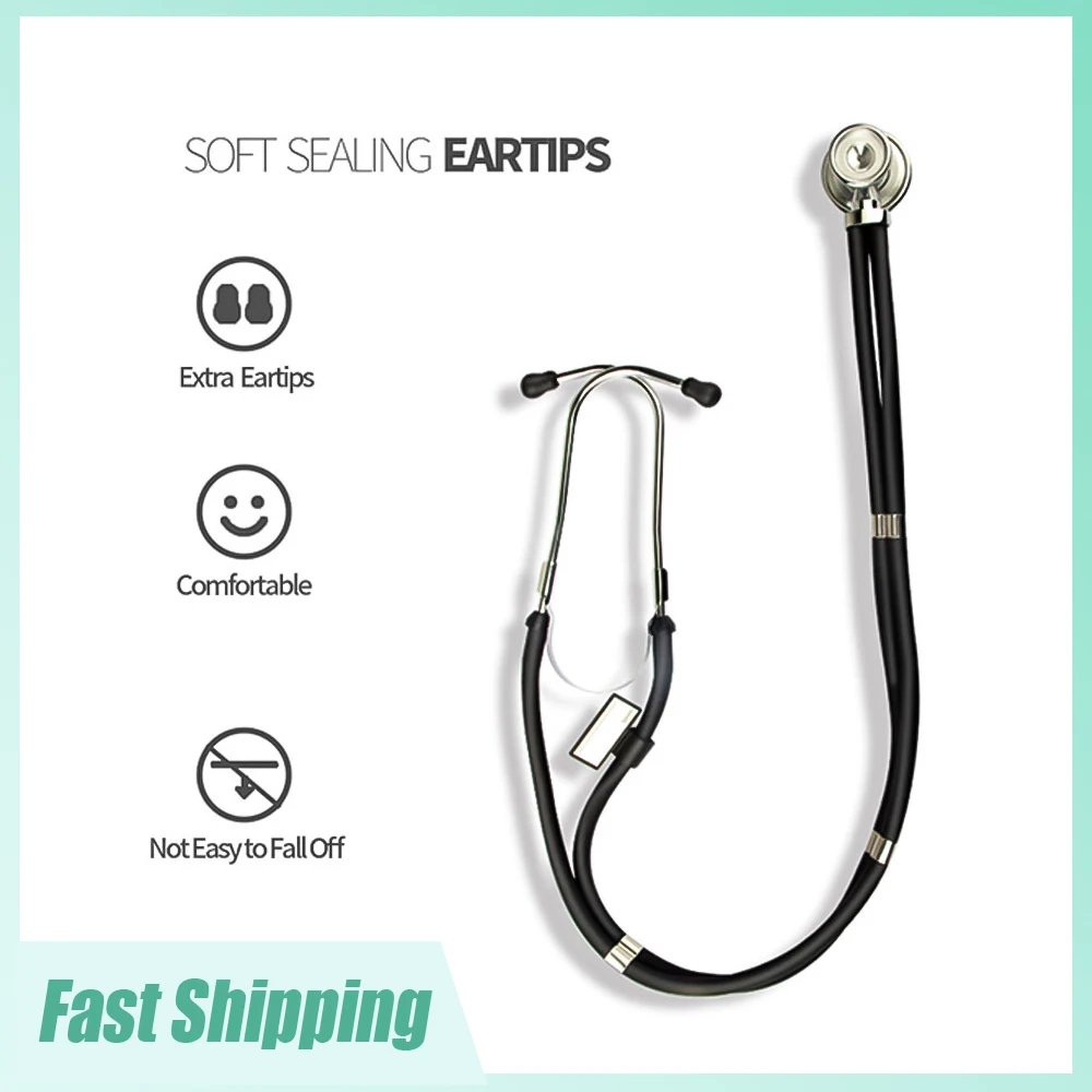 

1pc Medical Professional Stethoscope Multifunctional Dual Head Stethoscope Cardiology Medical Stethoscope Health Monitors Tool