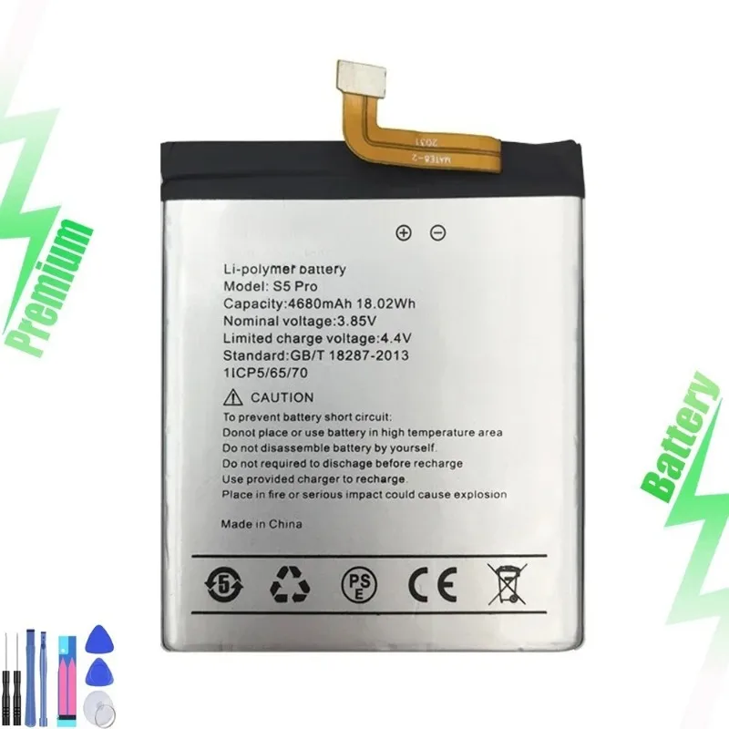 

High-quality new replacement battery for S5 Pro