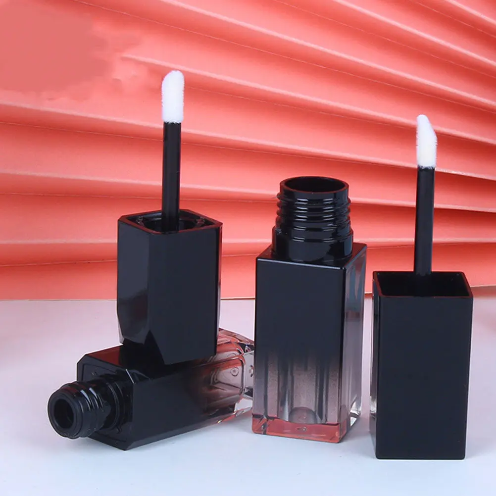 5 stuks DIY Lip-Glaze-flessen Herbruikbare lipglosshouder Draagbare maat Hervulbare buis voor opslag van lippenstift