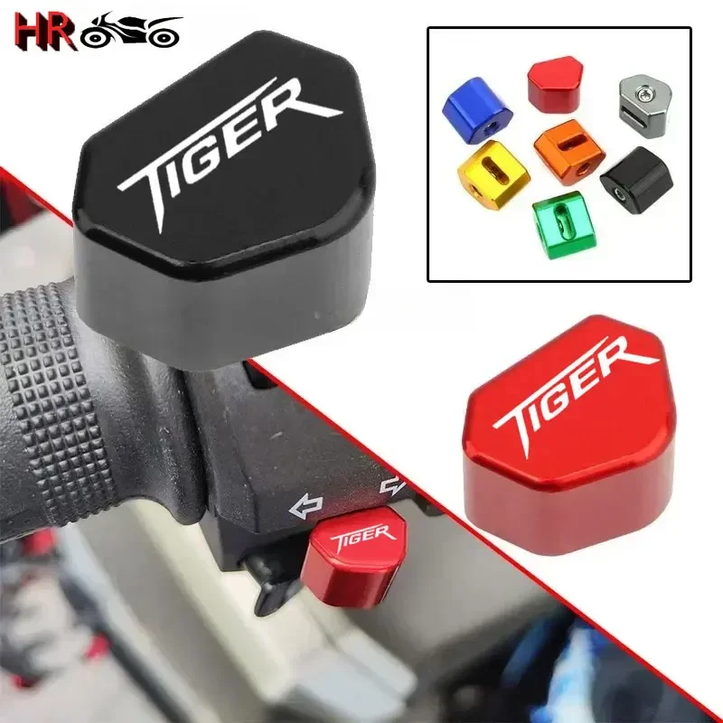

For Triumph Trident 660 Tiger 800 900 GT speed triple 1050 street triple 675/R CNC Switch Button Turn Signal Switch Key cap