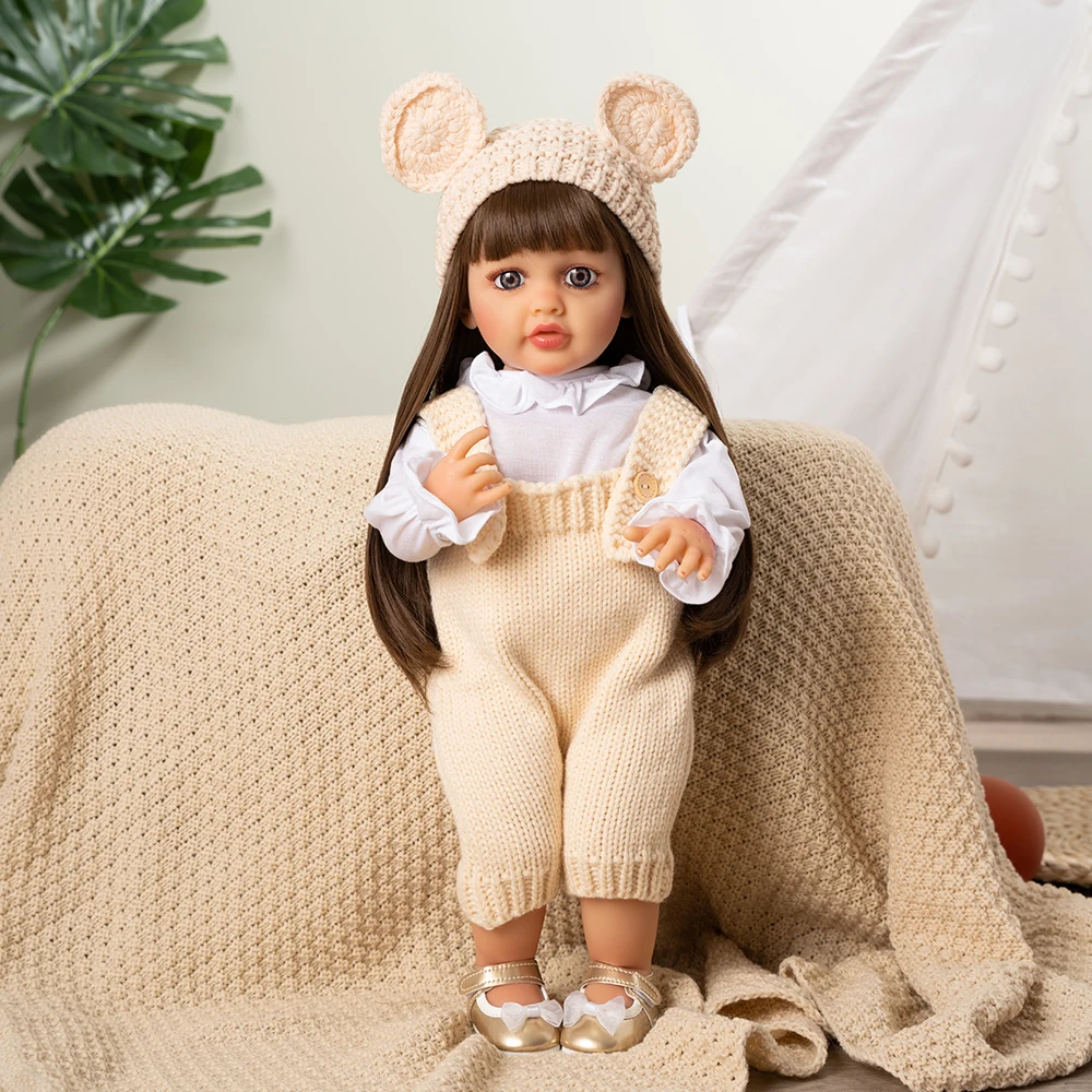 Puppe Schuhe Kleidung Handgemachte Stiefel 7,5-8 cm Schuhe Für 21 Zoll Amerikanischen 55 cm Baby Neue Geboren Puppe zubehör Für Generation Mädchen Spielzeug – Detail 3