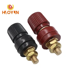 【2PCS】 6MM Full Copper Posts 333 Brass Terminal Blocks Power Supply Terminals Welding Machine Inverter Post Connector M6