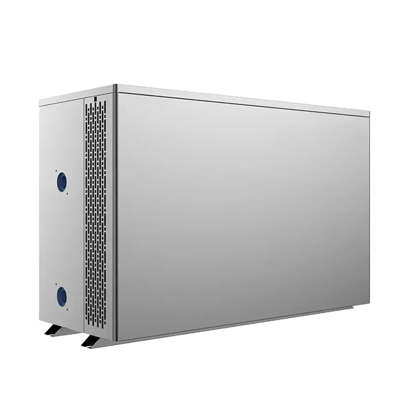 Sistema de Calefacción para Piscinas con Panel Solar Pool World, Bomba de Calor de Aire a Agua de Alto Rendimiento con Inversor DC Completo R32 para Piscinas de 42kw