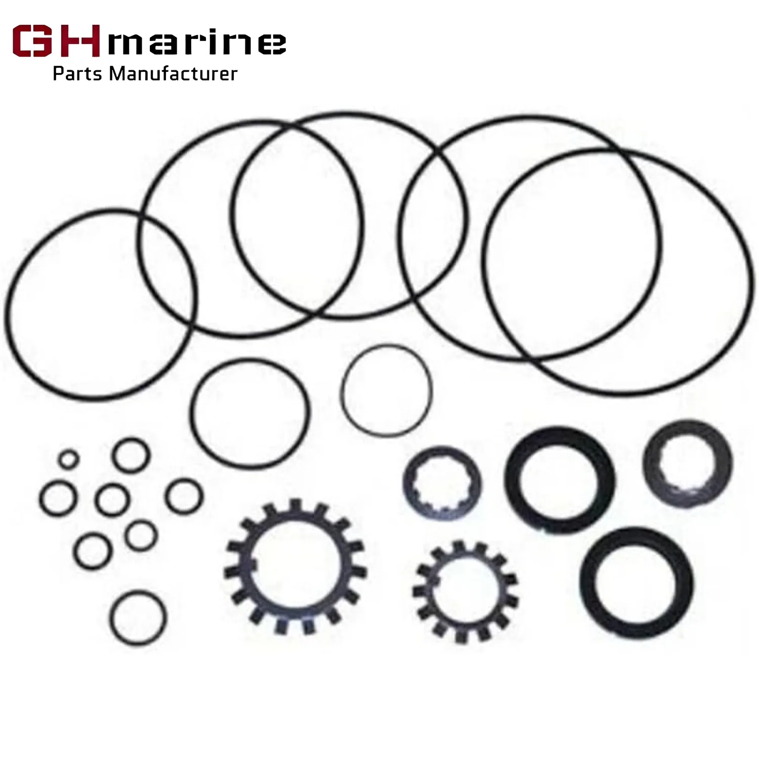 Lower Unit Seal Kit Compatible with Volvo Penta AQ 200 250 270 280 290 Single Prop RO 876268