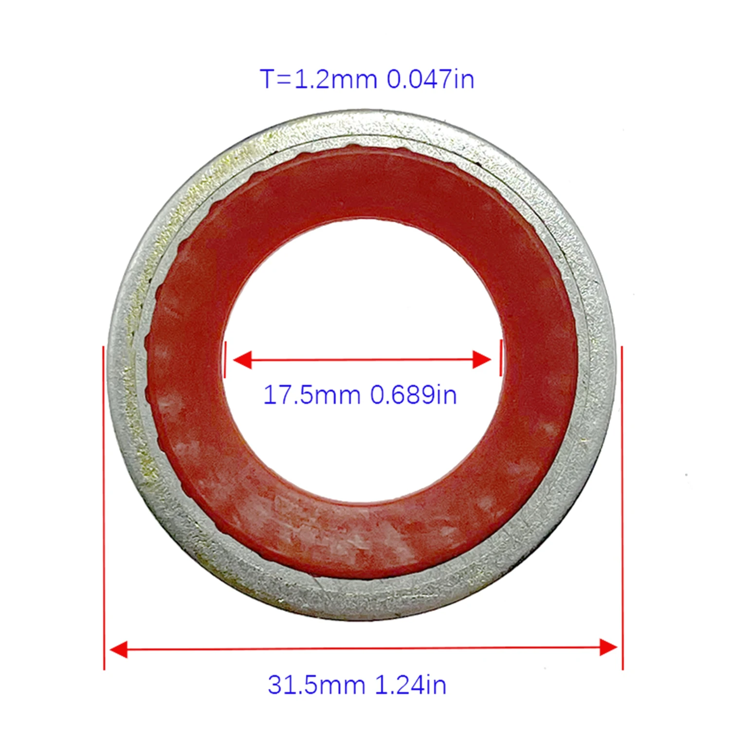 Free Shipping 1 piece Air conditioning sealing gasket,V5 AVEO gasket, Air conditioner expansion valve gasket, washer seal