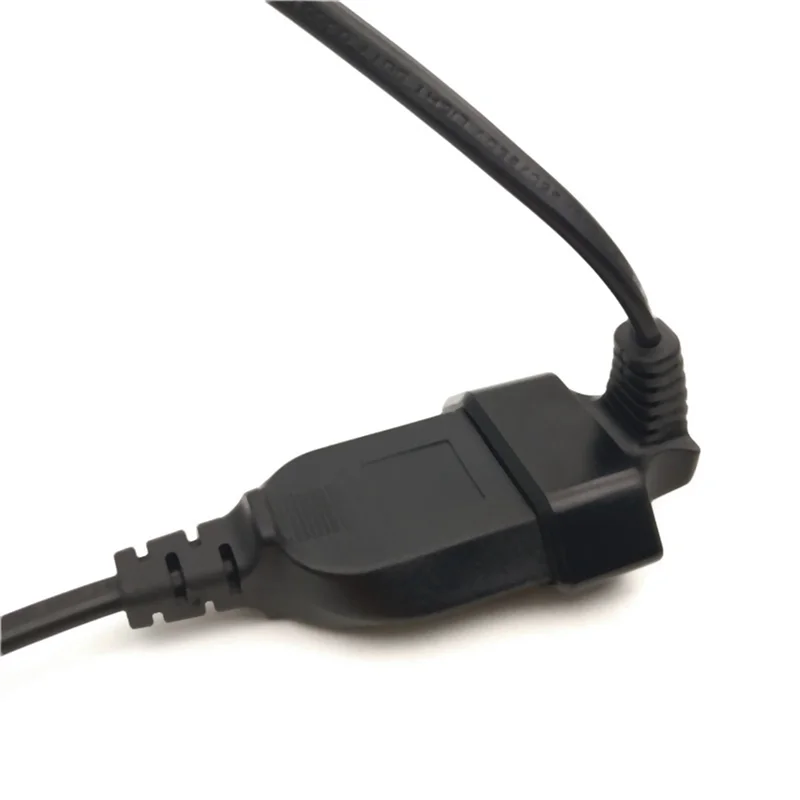 

ABT-10X Europea 90 Degree Male Plug To Female Socket Power Extension Cable For PC Computer PDU(0.3M)