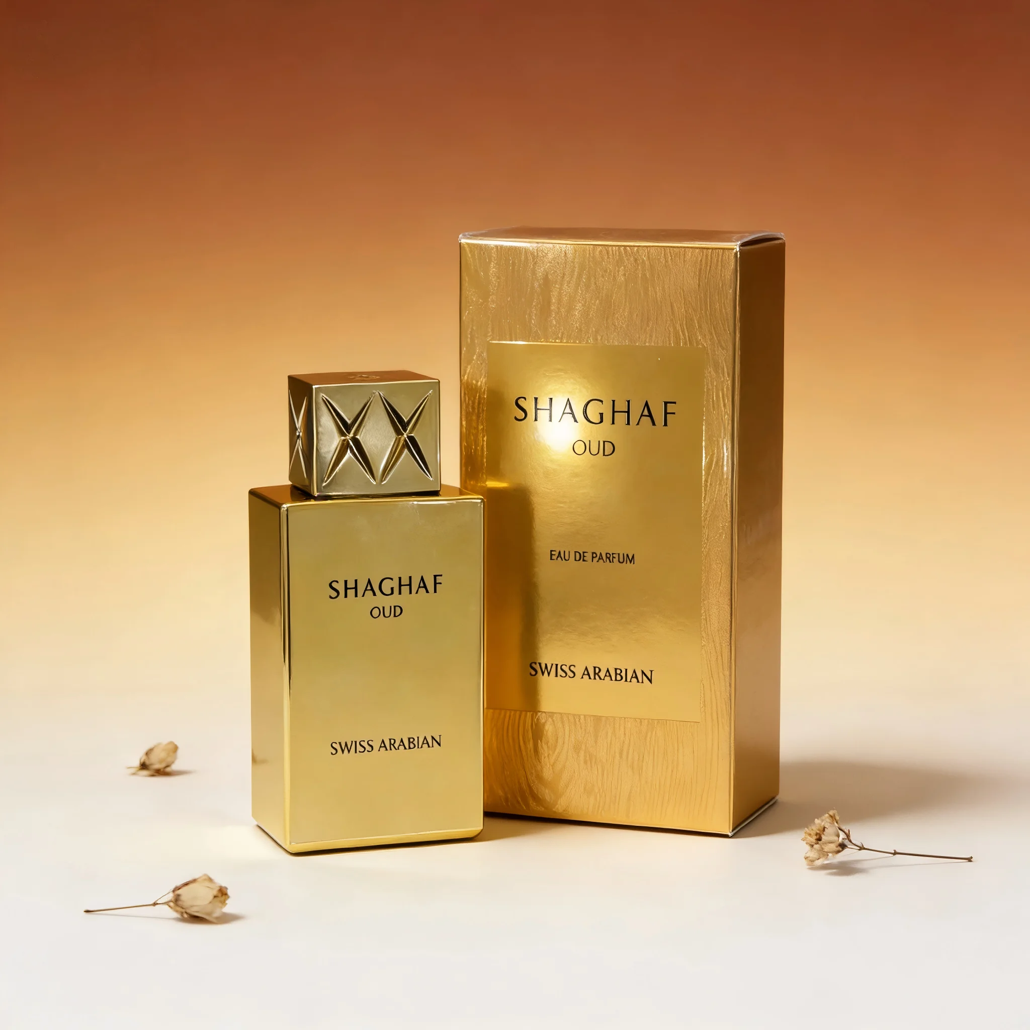 

Swiss Arabian Shaghaf Oud Unisex Eau de Parfum - Rich Oud & Woody Fragrance, Perfect Gift for All